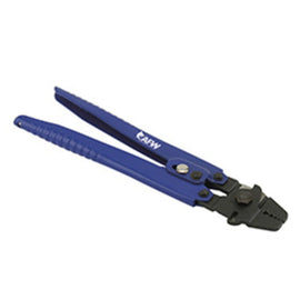 AFW Econo Crimping Pliers, crimp oval and copper double-barrel sleeves 0.1mm to 2.2mm OD