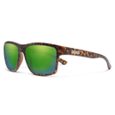 Suncloud A-Team - Matte Tortoise Frame Polarized Sunglasses Green Mirror Lens-2