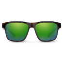 Suncloud A-Team - Matte Tortoise Frame Polarized Sunglasses Green Mirror Lens-3