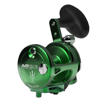Avet Reels SX 5.3 G2 MC Right-Handed - GREEN (with glide plate)