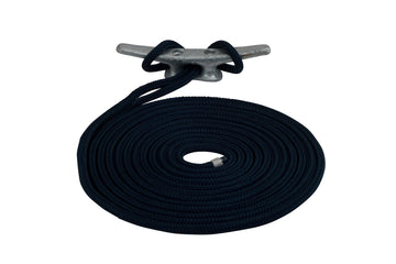 Sea Dog 3/8" Double Braided Black Dock Line