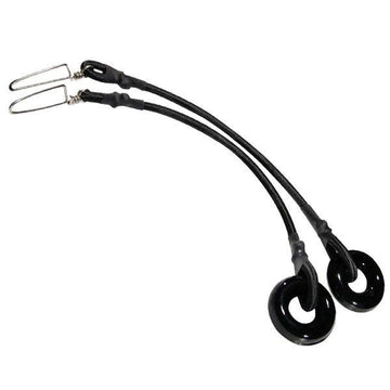 Black Marine GS-005 Glass Ring Snubbers 12" pair - 0