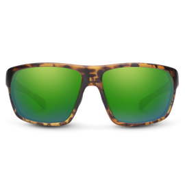 Copy of Suncloud Boone - Matte Tortoise Frame Polarized Sunglasses Green Mirror Lens