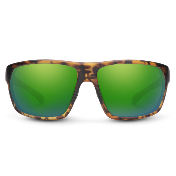 Copy of Suncloud Boone - Matte Tortoise Frame Polarized Sunglasses Green Mirror Lens