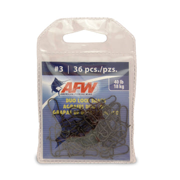 AFW Duo Lock Snaps - Black