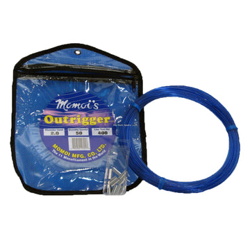 Momoi Outrigger Kit 400lb Mono 50yds w/Sleeves