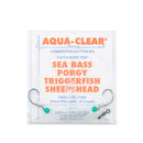 Aqua-Clear SP-1C Hi-Lo 1/0 Circle Hook Sea Bass/Porgy/Triggerfish/Sheepshead  Rig - w/Green Beads-1