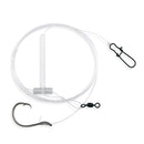 Aqua-Clear ST-7C Striped Bass 7/0 Circle Hook Eel Dropper Loop Rig-2