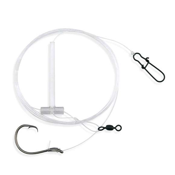 Aqua-Clear ST-7C Striped Bass 7/0 Circle Hook Eel Dropper Loop Rig