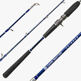 Dark Matter John Skinner 1pc Jig & Bounce Metallic Blue Casting Rod