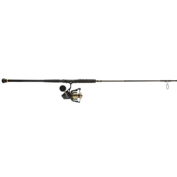 Penn Battle IV PRE-SPOOLED 8ft Med/Heavy Action Spinning 2pc Combo - BTLIV5000802MH