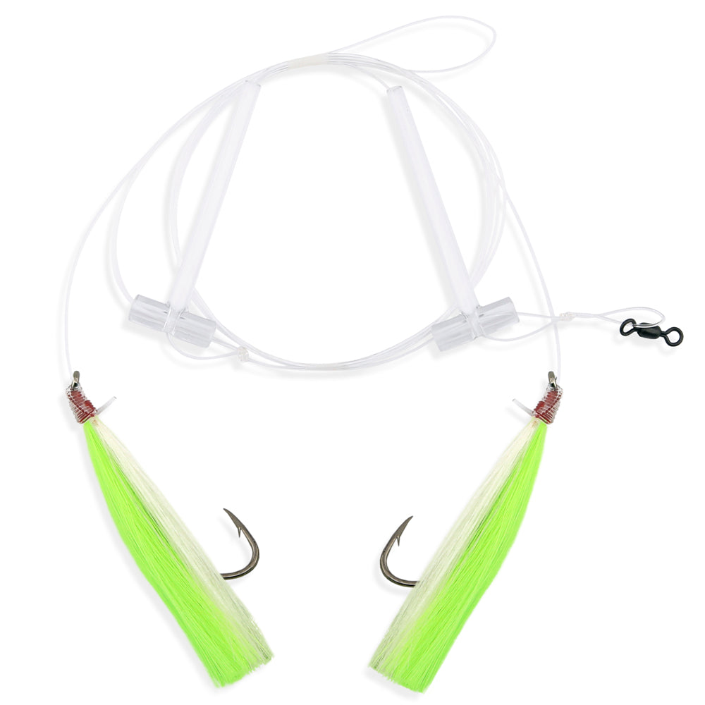 clear fishing hooks Aqua-Clear Hi-Lo Clam Surf Rig with Circle this rig ensures improved hook Aqua-Clear Hi-Lo Kingfish/Spot/Perch Rig w/Floats