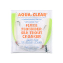 Aqua-Clear Hi-Lo Mixed Color Flounder/Fluke/Weakfish/Croaker Rig w/ 3/0 Nickel Octopus Hooks-2