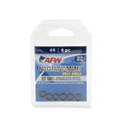 AFW Mighty Mini Stainless Steel Split Rings - Gunmetal Black-1
