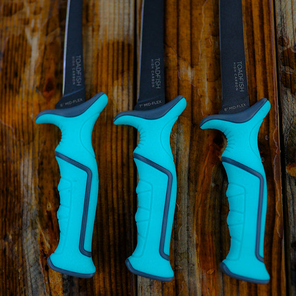 Toadfish Fixed Blade Filet Knife w/Sheath