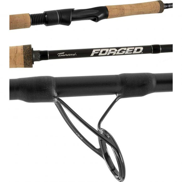 Tsunami Forged Snap Jigging Spin Rod 6' Medium Action