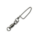 AFW Solid Brass Ball-Bearing Snap Swivels w/Double Welded Rings - Gunmetal Black-3