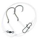 Aqua-Clear ST-1H Striped Bass Hi-Lo 7/0 Circle Hooks Clam & Worm Rig-1