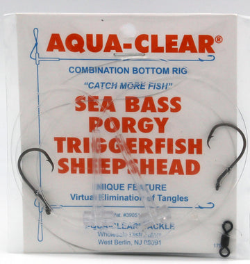 Aqua-Clear Triggerfish/Sheepshead Hi-Lo Circle Hook Rigs