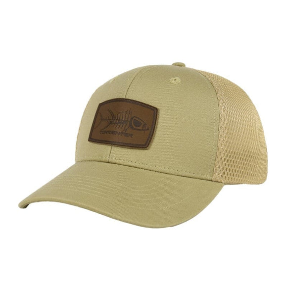 Tormenter Hat - Khaki w/Leather Patch
