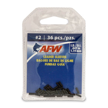 AFW Single Barrel Leader Sleeves - Black