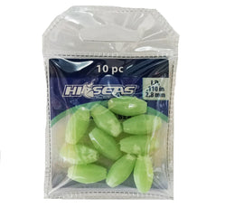 Hi-Seas Luminous Glow Beads 10pc - 0