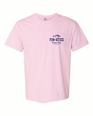 Fin-atics Lat/Lon w/Tuna Garment Dyed Blossom Short Sleeve T-Shirt