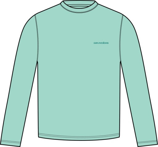 Grundens Marlin Magic LS Tech T-Shirt - Yucca