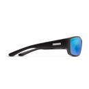 Suncloud Hull - Matte Black Frame Polarized Sunglasses Blue Mirror Lens-4