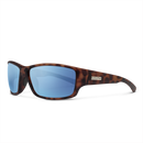 Suncloud Hull - Matte Tortoise Frame Polarized Sunglasses Aqua Mirror Lens-3