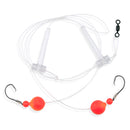 Aqua-Clear Hi-Lo Kingfish/Spot/Perch Rig w/Floats #2 Circle Hooks-1
