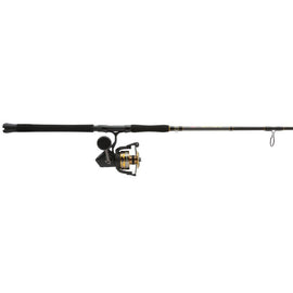 Penn Battle IV PRE-SPOOLED 7ft Med/Heavy Action Spinning 1pc Combo - BTLIV6000701MH