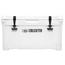 Calcutta Renegade Cooler 35 Liter White w/Removeable Tray & LED Drain Plug, EZ-Lift Rope Handles-1