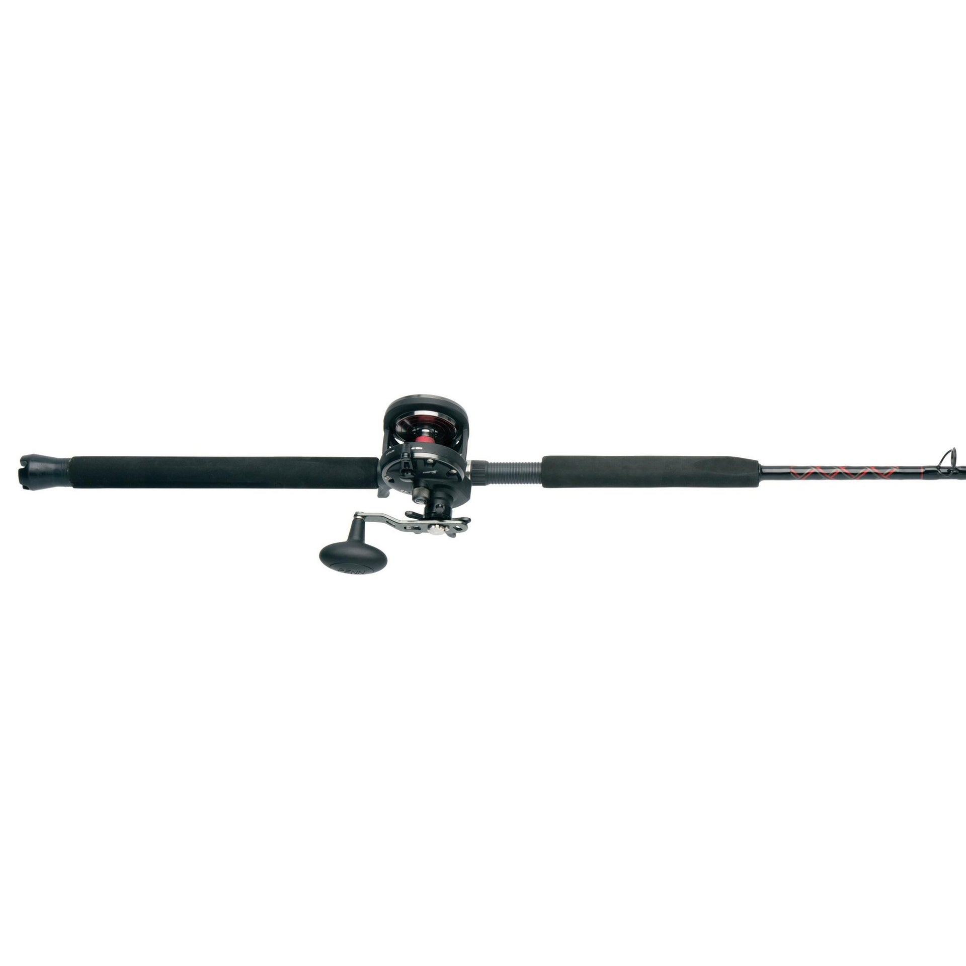 Penn Warfare PRE-SPOOLED w/40lb Braid 6-1/2ft Star Drag Rod/Reel Combo