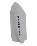 Fin-atics NJ Fish Collage Mens LS Performance T-Shirt - Silver-3