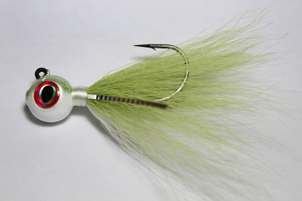 OG Jigs Big Eye Bucktail Chartreuse - The Itsy Bitsy Boutique