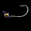 NLBN 5" Jig Heads Purple Haze-1