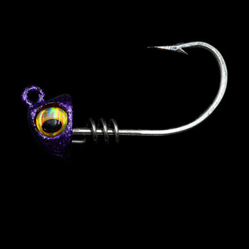 NLBN 5" Jig Heads Purple Haze