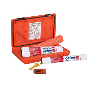 Orion #234 Locator Plus 3 Signal Kit with Whistle & Flag in Floating Case