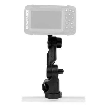 YakAttack Fish Finder Mount W/ LockNLoad Mounting System, Lowrance Hook2 4 and 5, 4" ext - 0