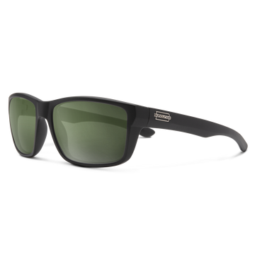Suncloud Mayor - Matte Black Frame Polarized Sunglasses - 0