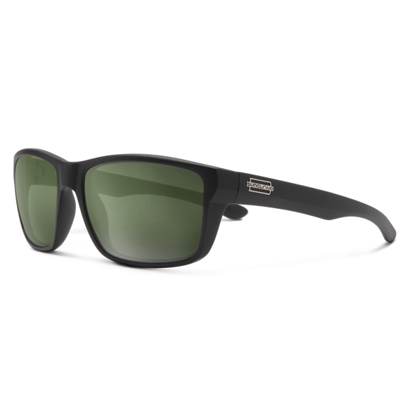Suncloud Mayor - Matte Black Frame Polarized Sunglasses