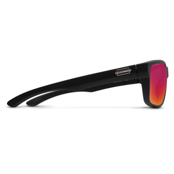 Suncloud Mayor - Matte Black Frame Polarized Sunglasses