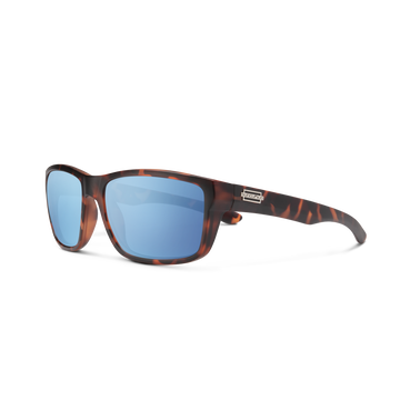 Suncloud Mayor - Matte Tortoise Frame Polarized Sunglasses - 0