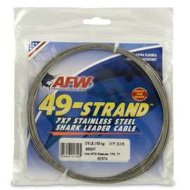 AFW 49-Strand Cable 30ft Coil - Camo Brown