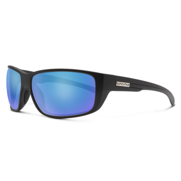 Suncloud Milestone - Matte Black Frame Polarized Sunglasses