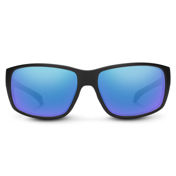 Suncloud Milestone - Matte Black Frame Polarized Sunglasses