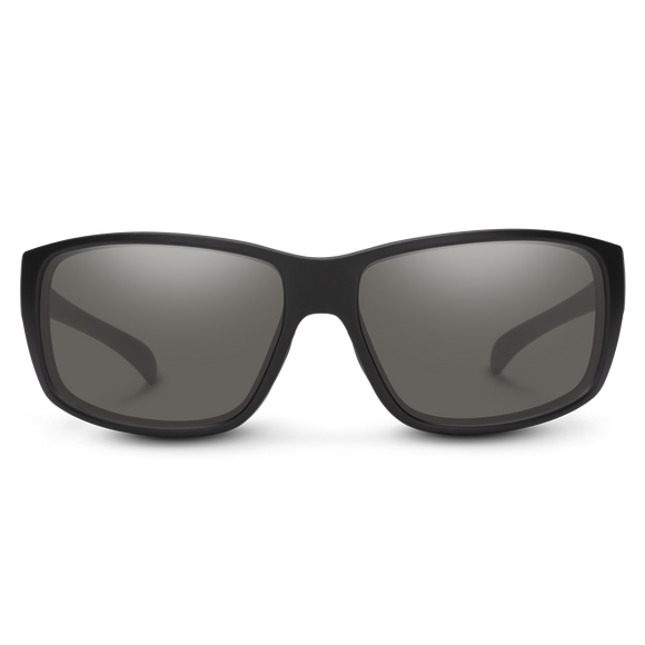 Suncloud Milestone - Matte Black Frame Polarized Sunglasses