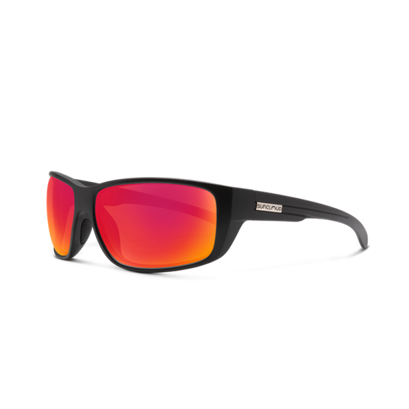 Suncloud Milestone - Matte Black Frame Polarized Sunglasses