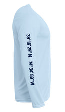 Fin-atics NJ Fish Collage Mens LS Performance T-Shirt - Pastel Blue-3